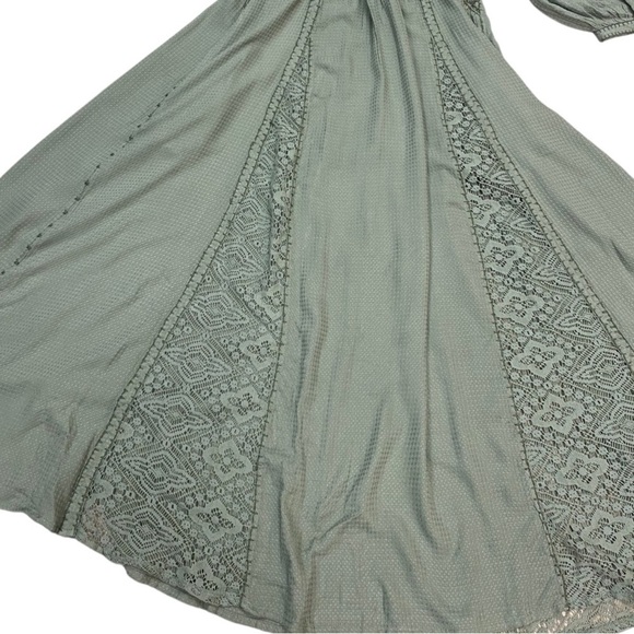 Free People Green Maxi Dress - Picture 8 of 9